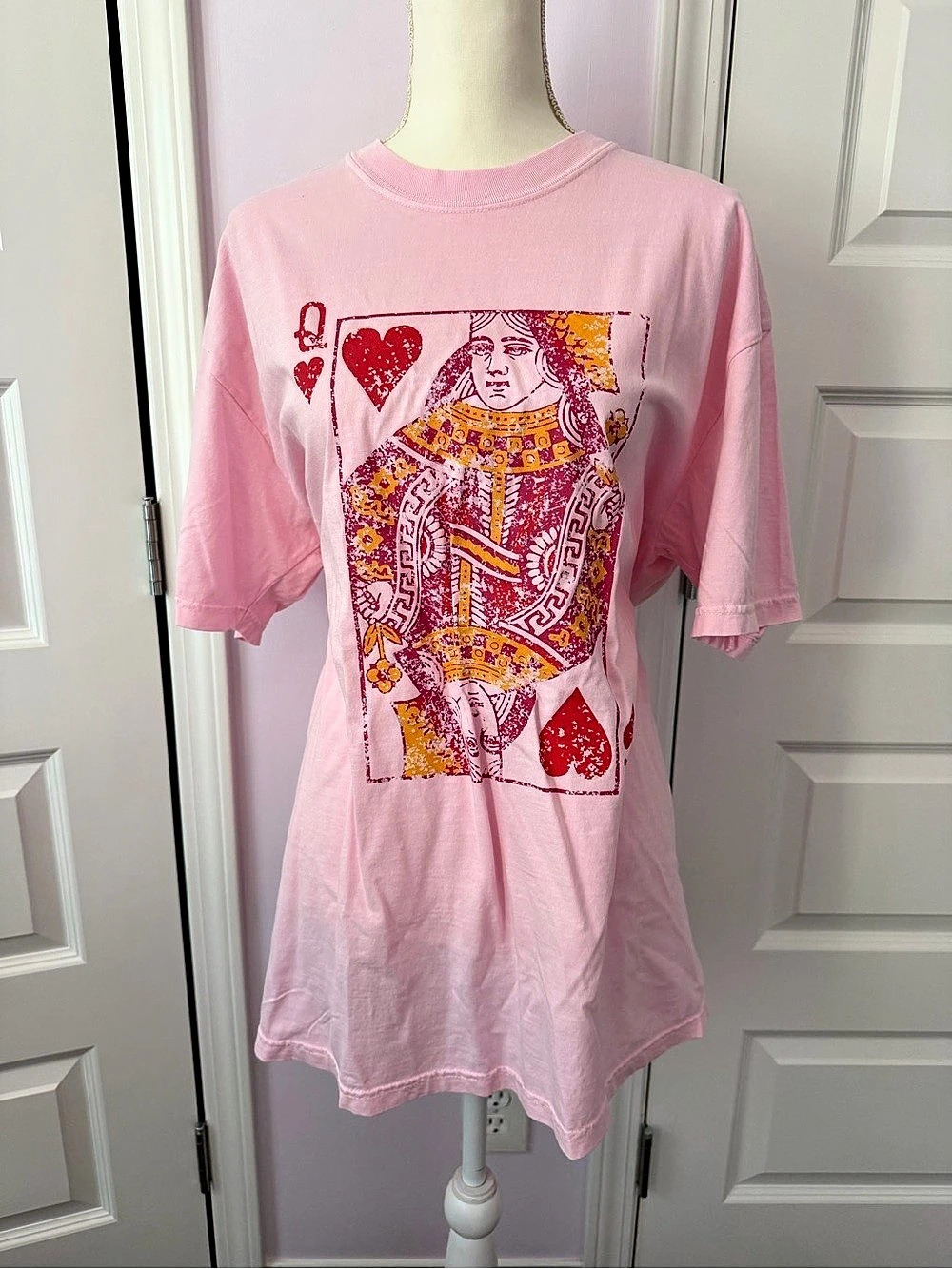 Comfort Colors Graphic Tee in Pink Size XL Like New